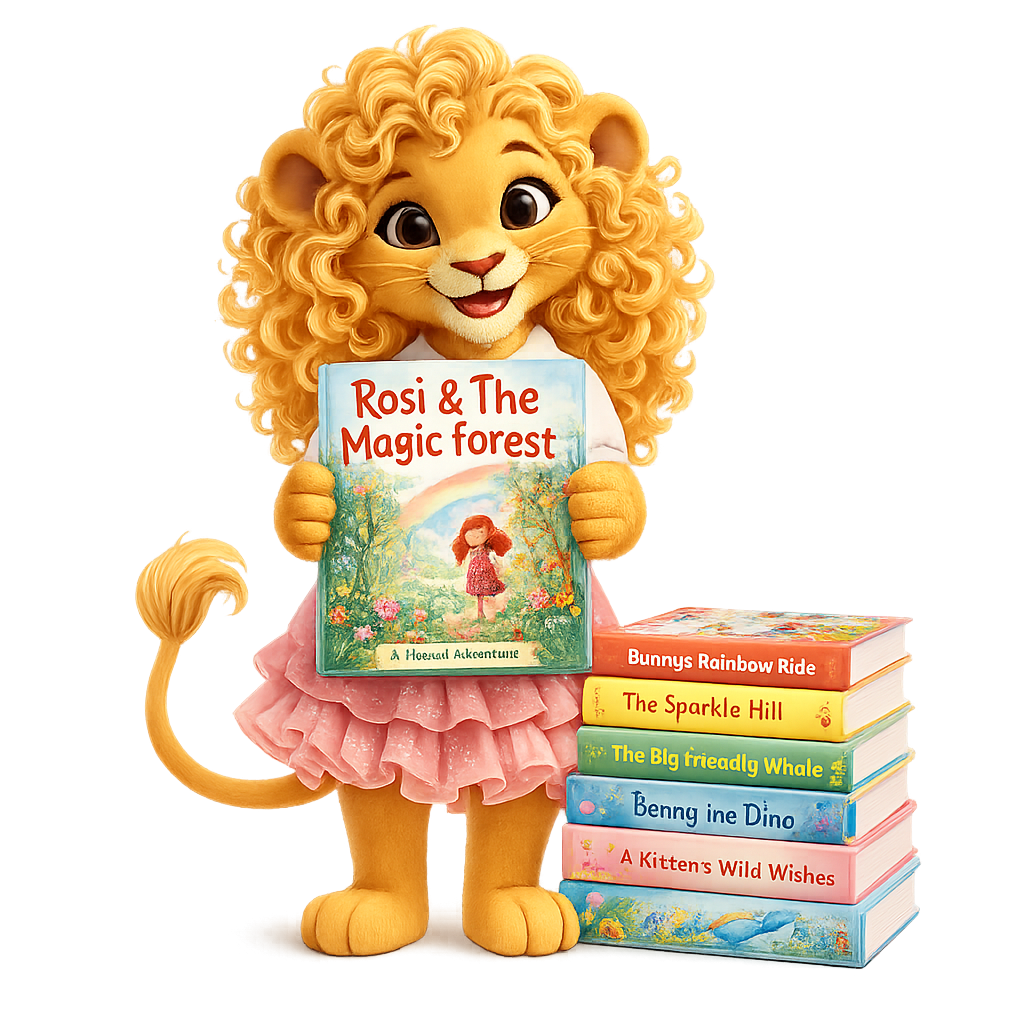 Rosi handing a book through the screen