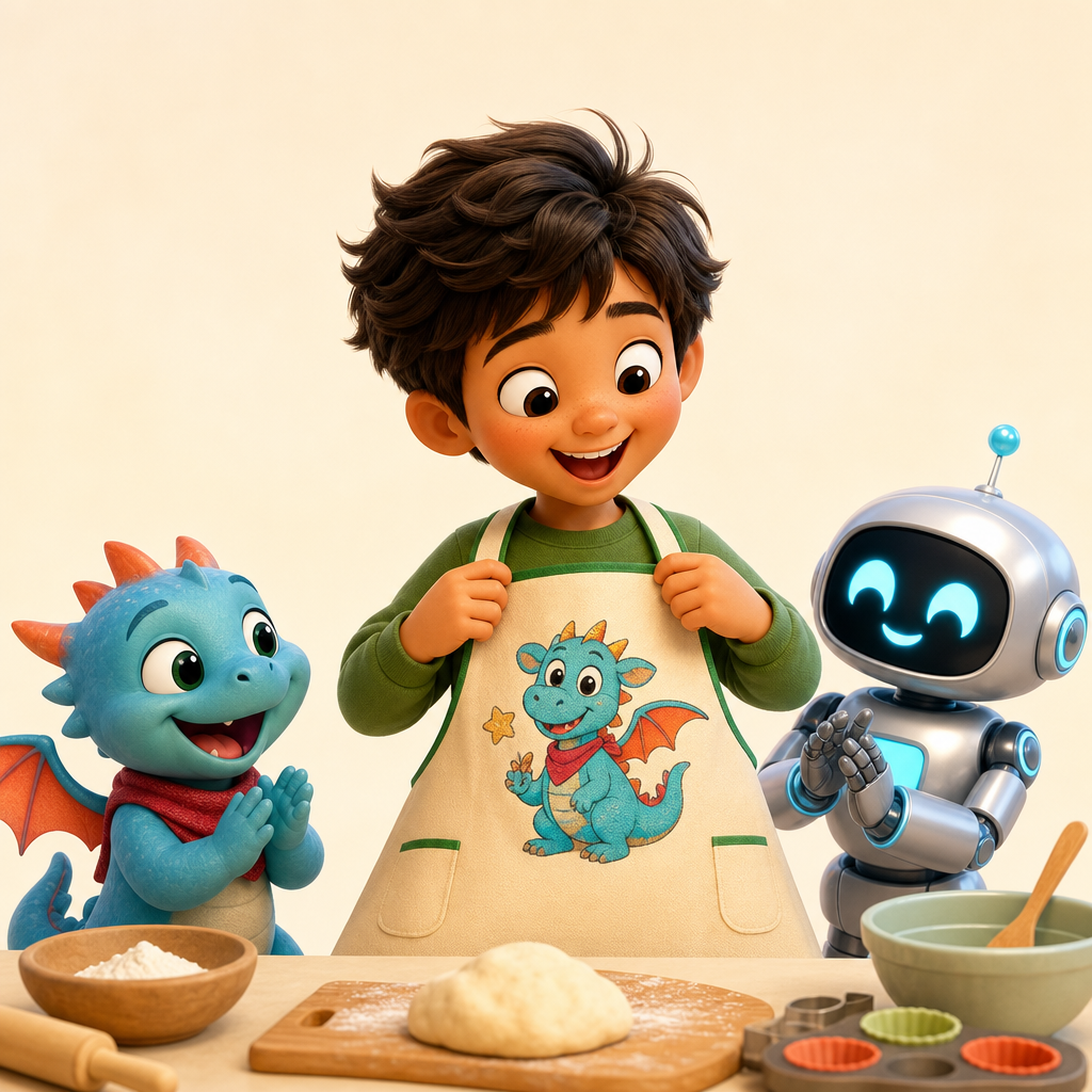 Birthday gift for a kid who loves helping in the kitchen