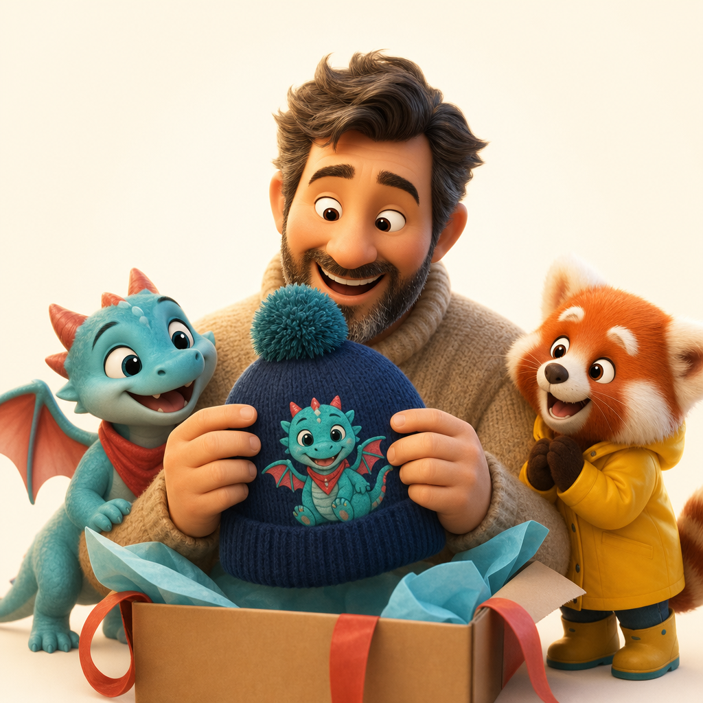 Birthday gift for a parent who wears beanies all winter