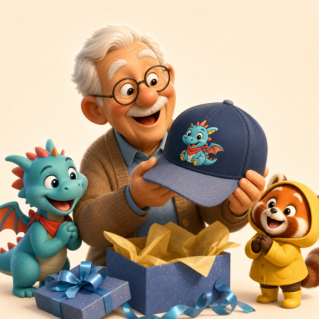 Birthday gift for the grandparent who wears hats daily