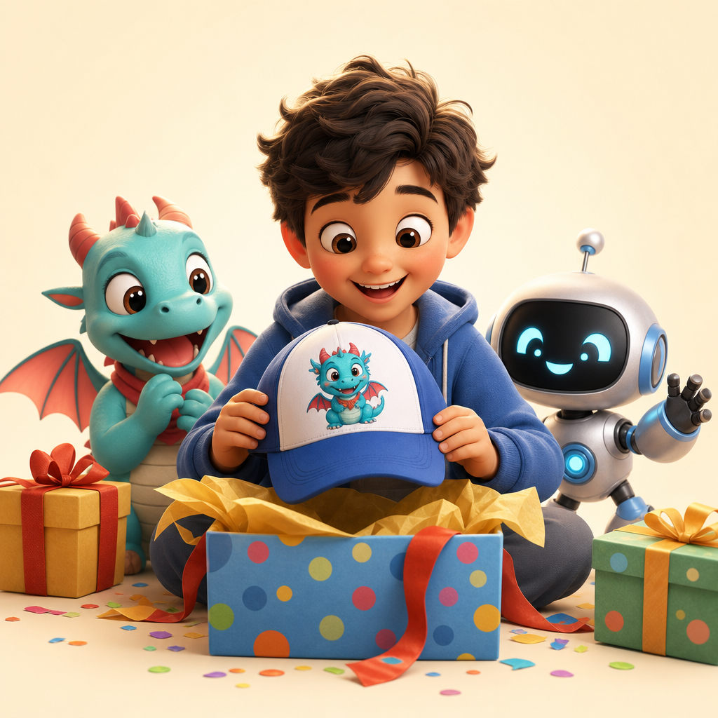 Birthday gift for the kid who always wears a cap