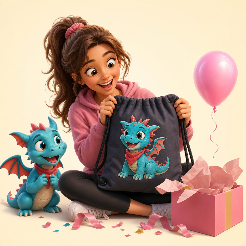Birthday gift for a teen who has plenty of plain bags
