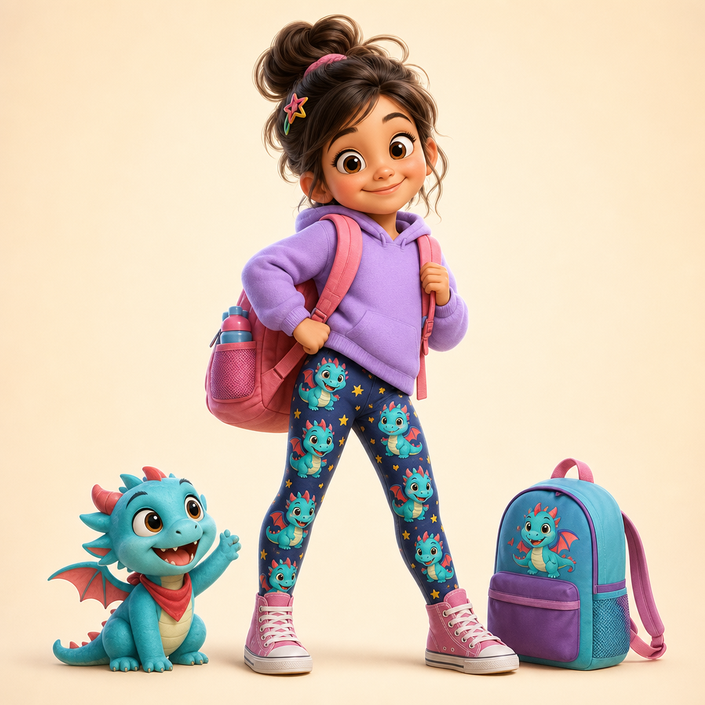 First-day-of-school pair that still feels like them