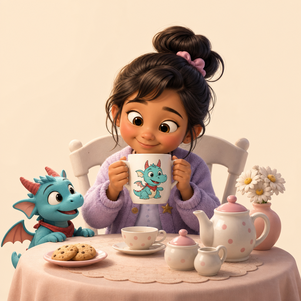 After-school tea for the kid who likes grown-up rituals