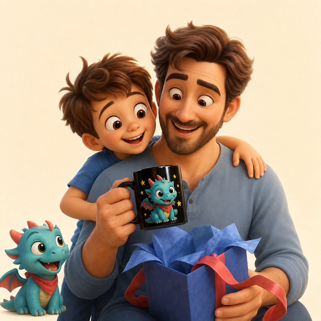 Birthday gift from a child to Dad or Mom