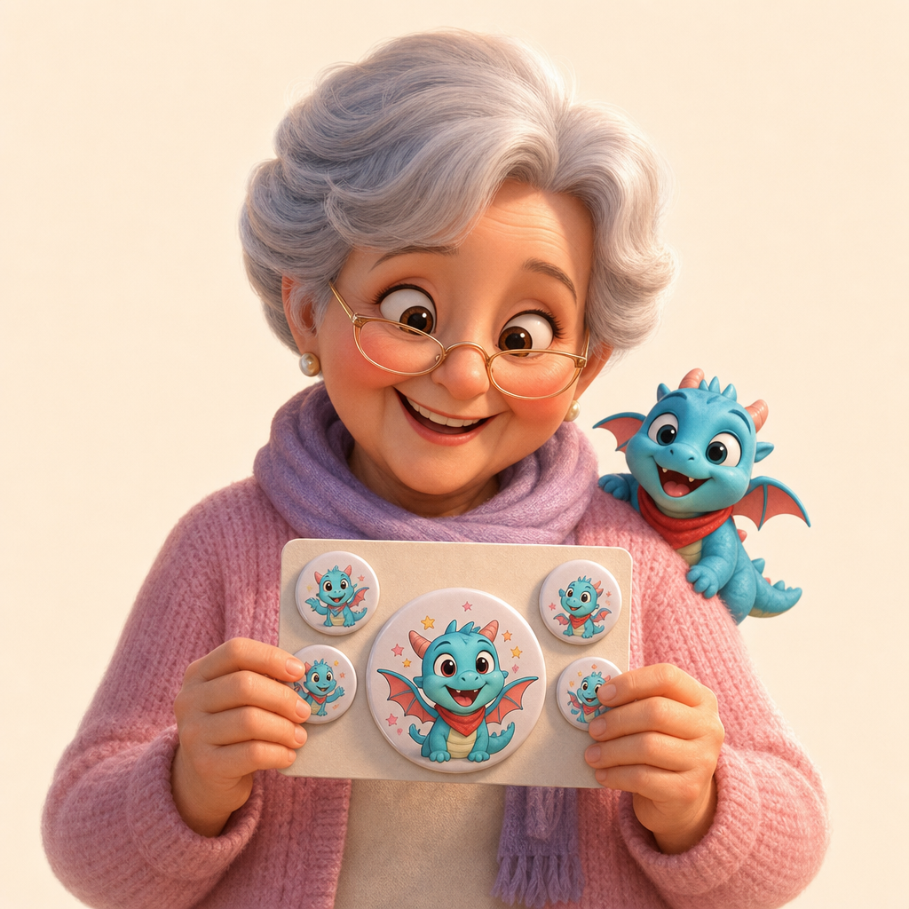 Grandparent gift with a character they’ll recognize