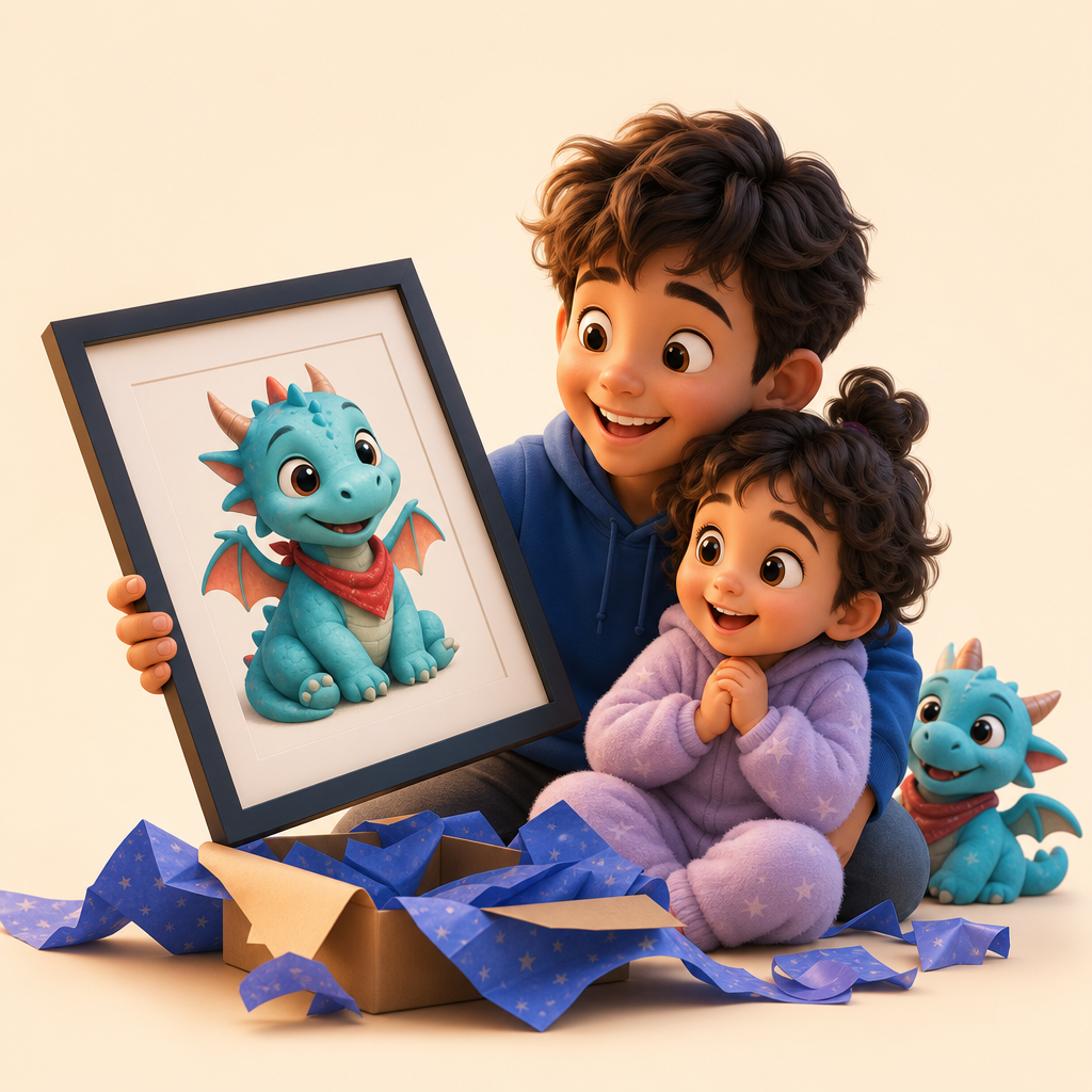 New sibling gift to make their room feel special