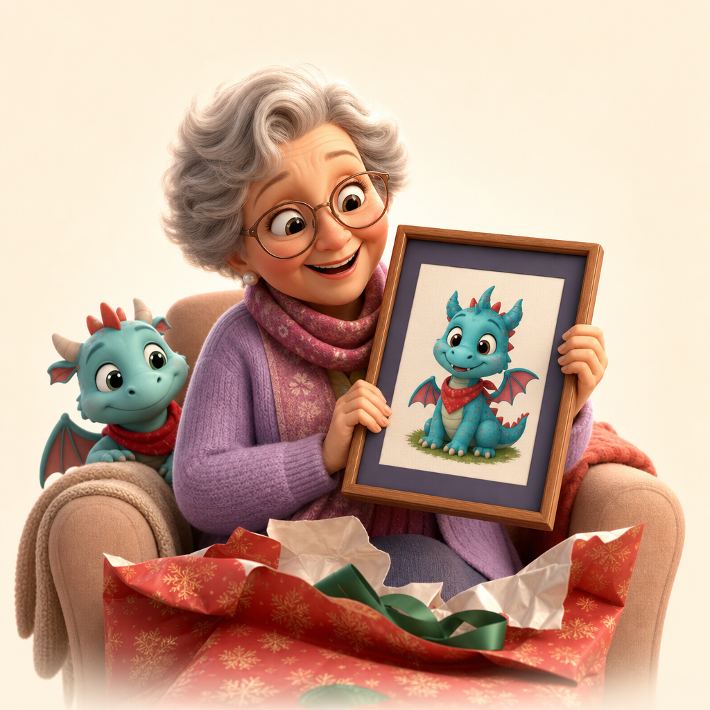 Holiday keepsake featuring this year's favorite character