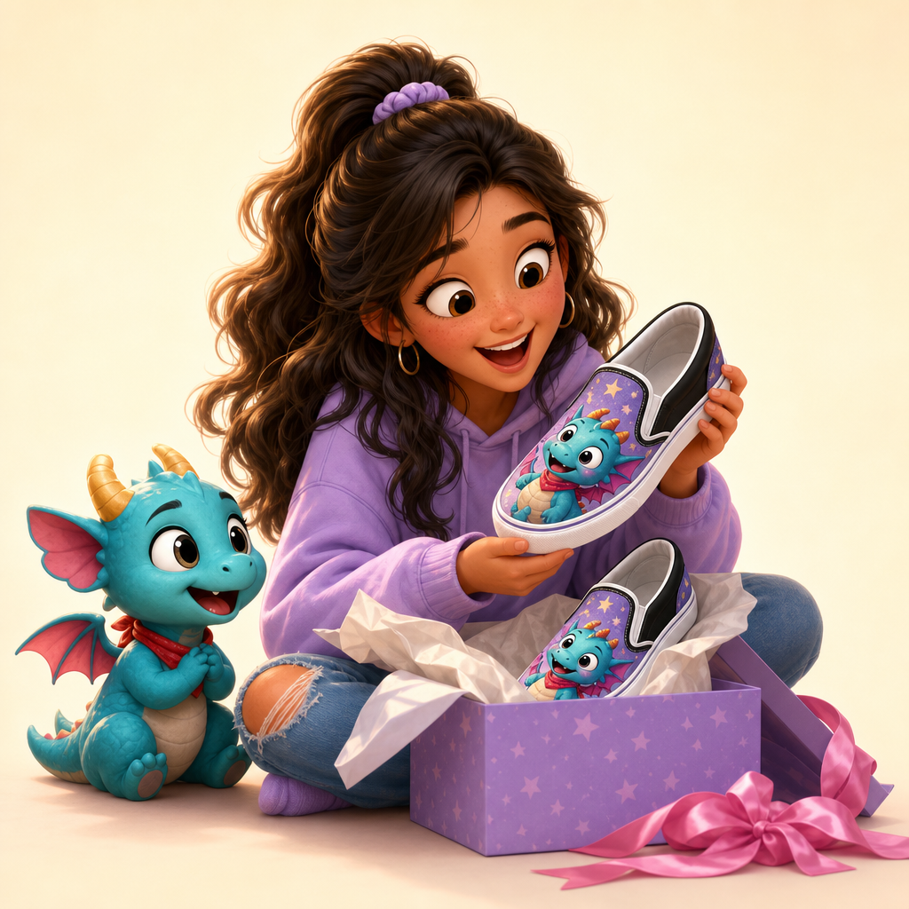 Birthday gift for a teen who wants shoes no one else has