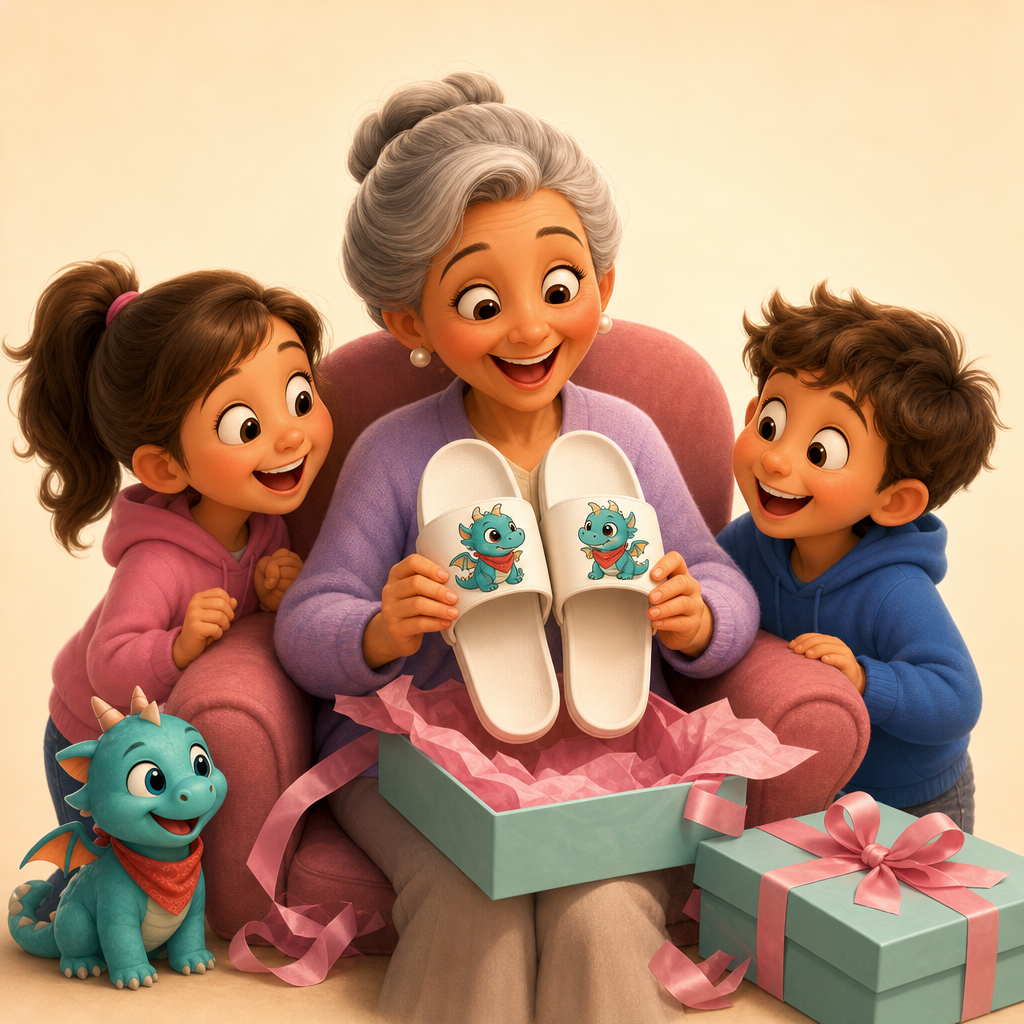 Christmas gift from kids to mom or grandma