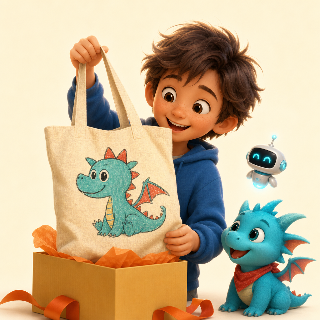 Birthday gift for the kid who keeps inventing characters