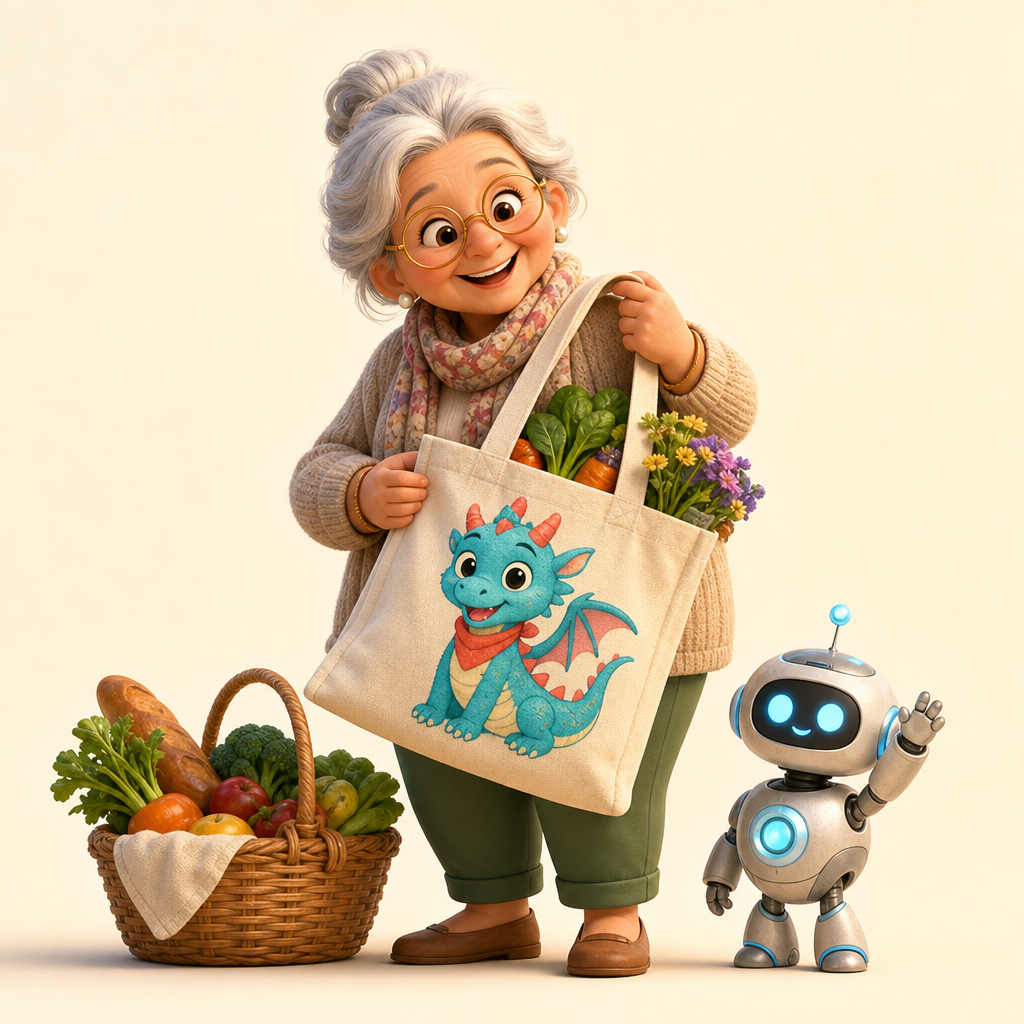 Grandparent gift for farmers market and weekend errands