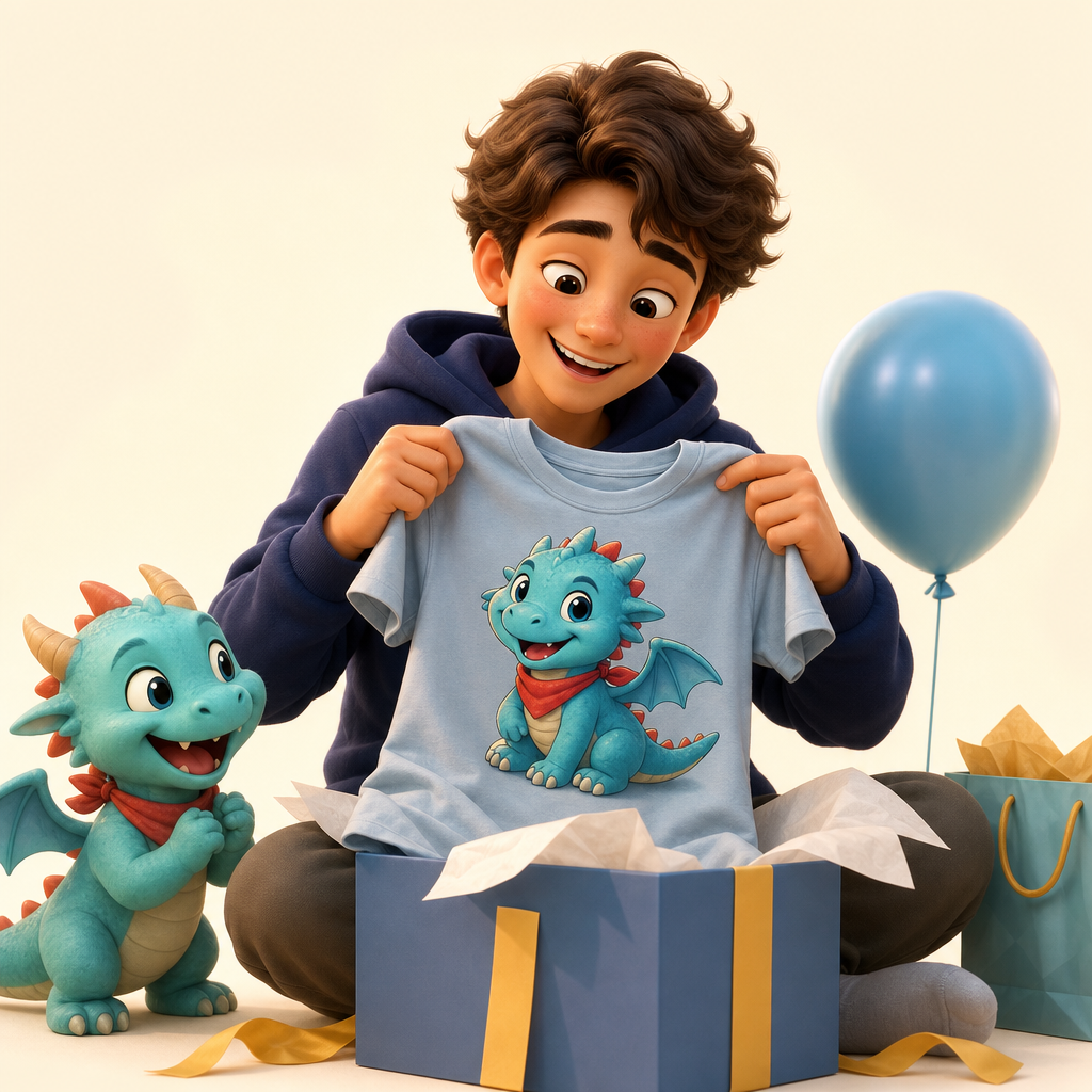 Birthday gift for a teen who lives in T-shirts